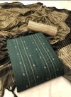 Dark Green Colour LV New Designer Cotton Daily Wear Dress Material Collection LV5178
